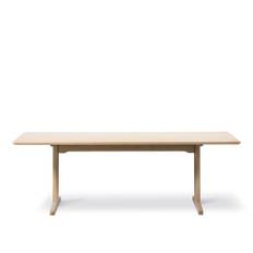 Fredericia Furniture - Mogensen C18 Table, 220 x 90 cm, Såpad ek - Spiseborde - Børge Mogensen - Træ farvet - Træ