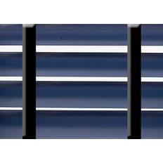 50 mm Alu. persienne - Farve 2251 - Med sorte brede stigebånd