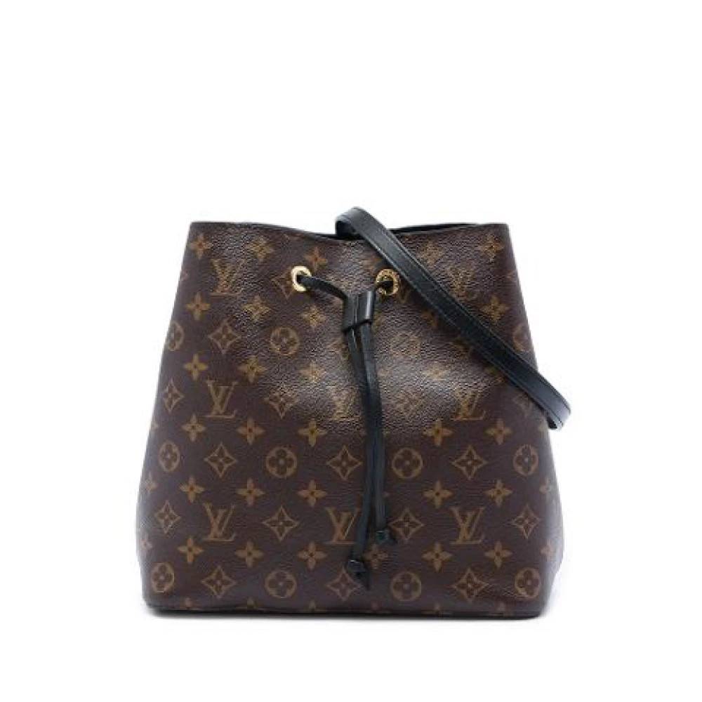 Louis Vuitton Vintage Pre-owned Neonoe Bucket Bag - Vintage - Dame - Brun - ONE SIZE - Uld