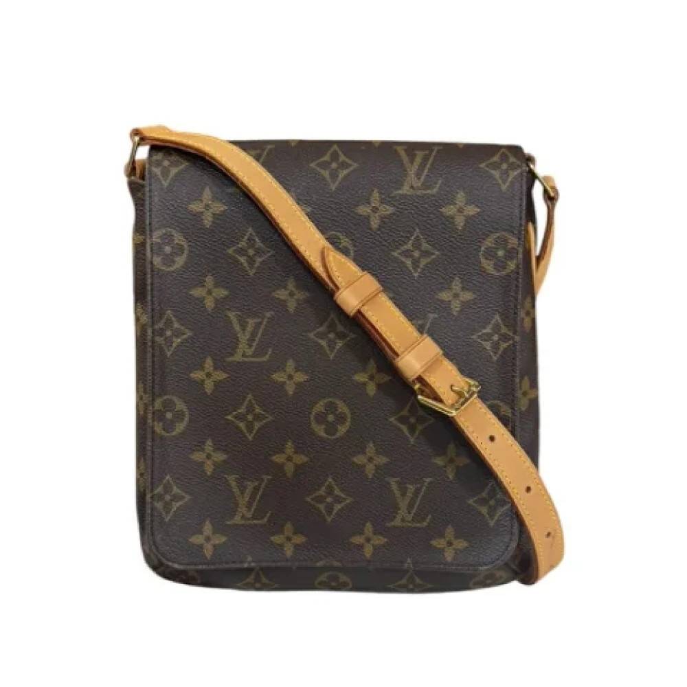 Louis Vuitton Vintage Pre-owned Canvas skuldertasker - Vintage - Dame - Brun - ONE SIZE - Uld