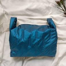 Women&#39;s Fashion Large Capacity Multi-Color Handbag With Adjustable Shoulder Strap, Tote Bag, Travel Bag - Blue