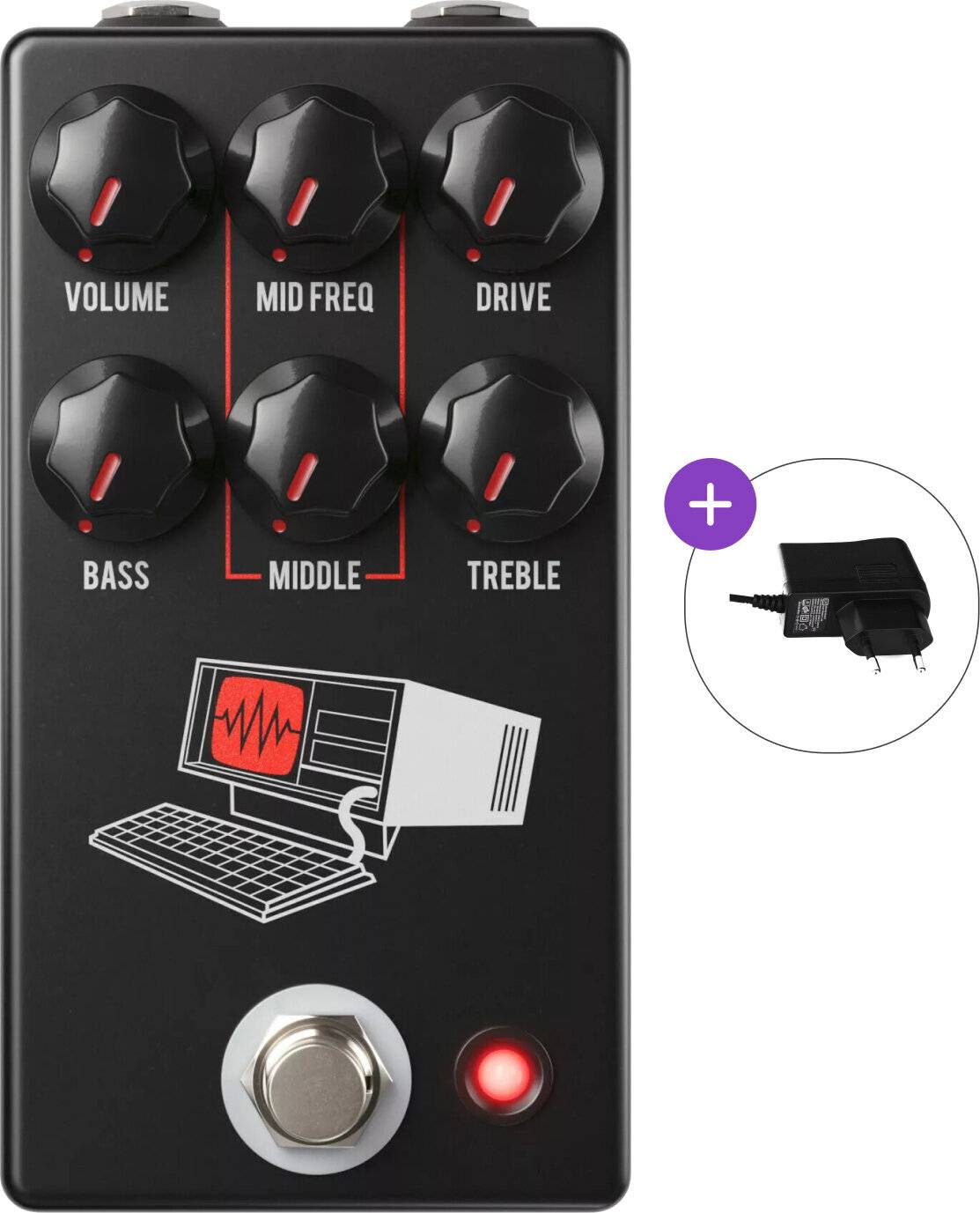 JHS Pedals Hard Drive Black SET Guitar effekt