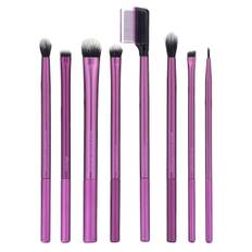 Real Techniques, Everyday Eye Essentials, Shadow + Eyeliner + Mascara, 8 Brushes