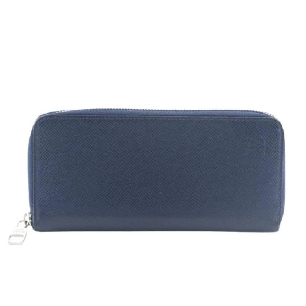 Louis Vuitton Vintage - Pre-owned Zippy Wallet Vertical Taiga Lång Plånbok Vintage - Herr - ONE Size - Läder