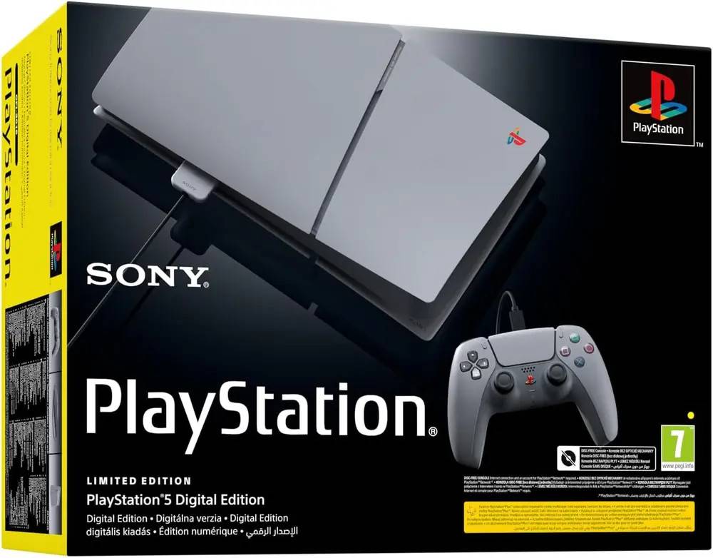 Console Sony PlayStation 5 Slim Digital Edition (30th Anniversary Limited Edition).