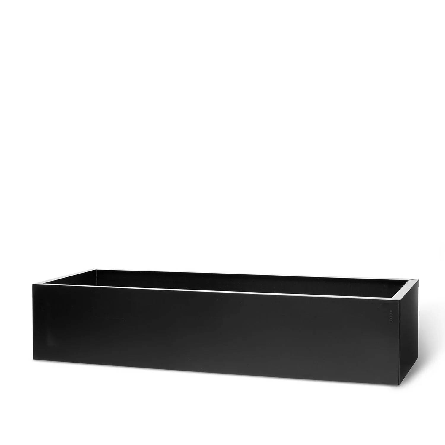 BEDD odlingslåda - svart, 120x60x25 cm - Svart