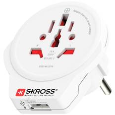 SKROSS The World Travels to Europe with USB port