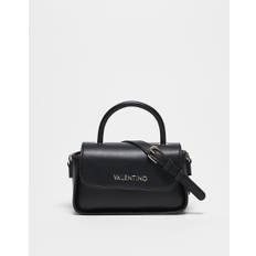 Valentino - Faith Re - Sort taske med hank foroven og crossbody-rem