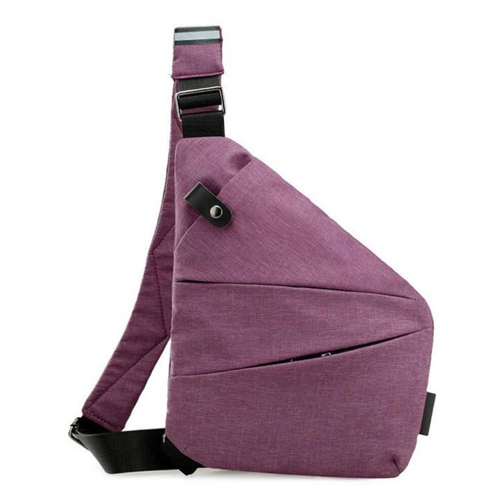 Tyverisikret rejsetaske Wander Plus taske Slim Sling Bag Crossbody taske. X1B1