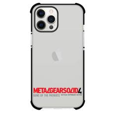 Metal Gear Solid Phone Case For iPhone Samsung Galaxy Pixel OnePlus Vivo Xiaomi Asus Sony Motorola Nokia - Metal Gear Solid 4 Guns Of The Patriots Logo Red