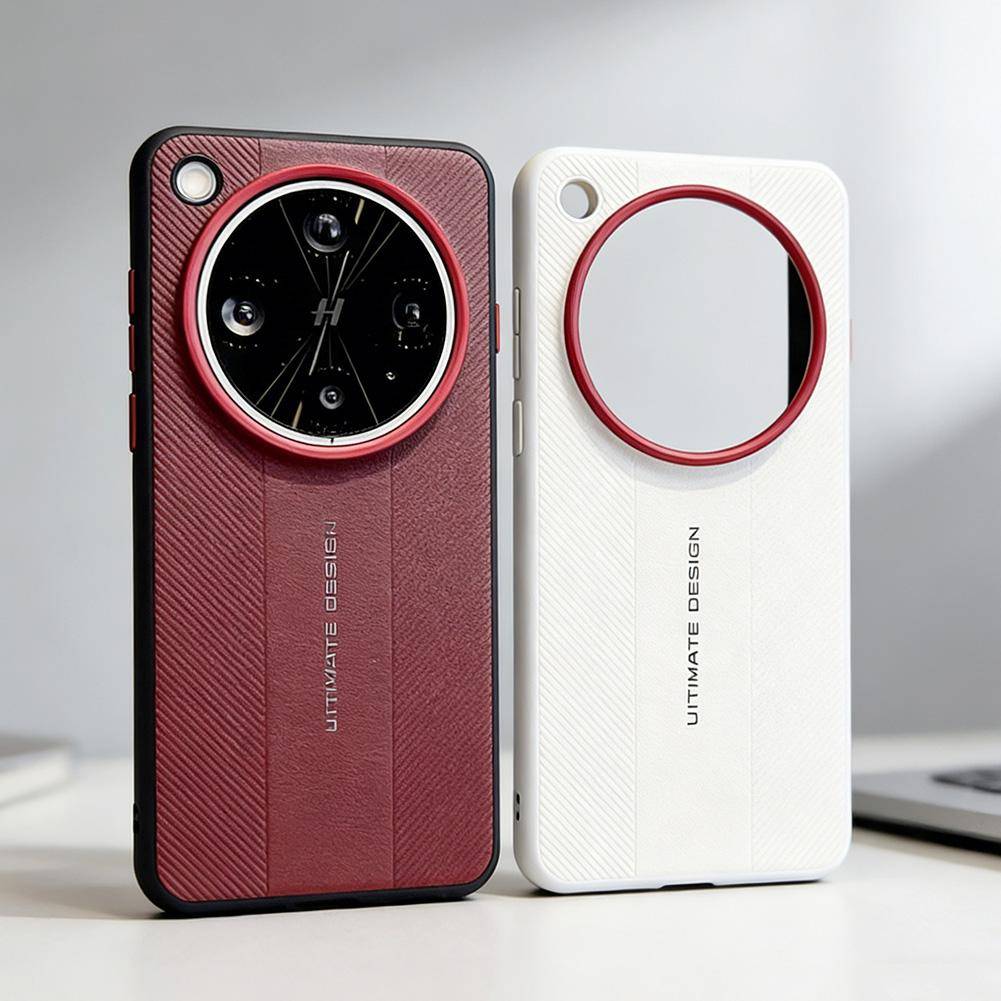 Röd Kameralinsram med Texturerat Fodral för OPPO Find X9 Ultra X9s Pro x9 X8 Ultra X8s + x8 Ultimate Design Skyddande Fodral