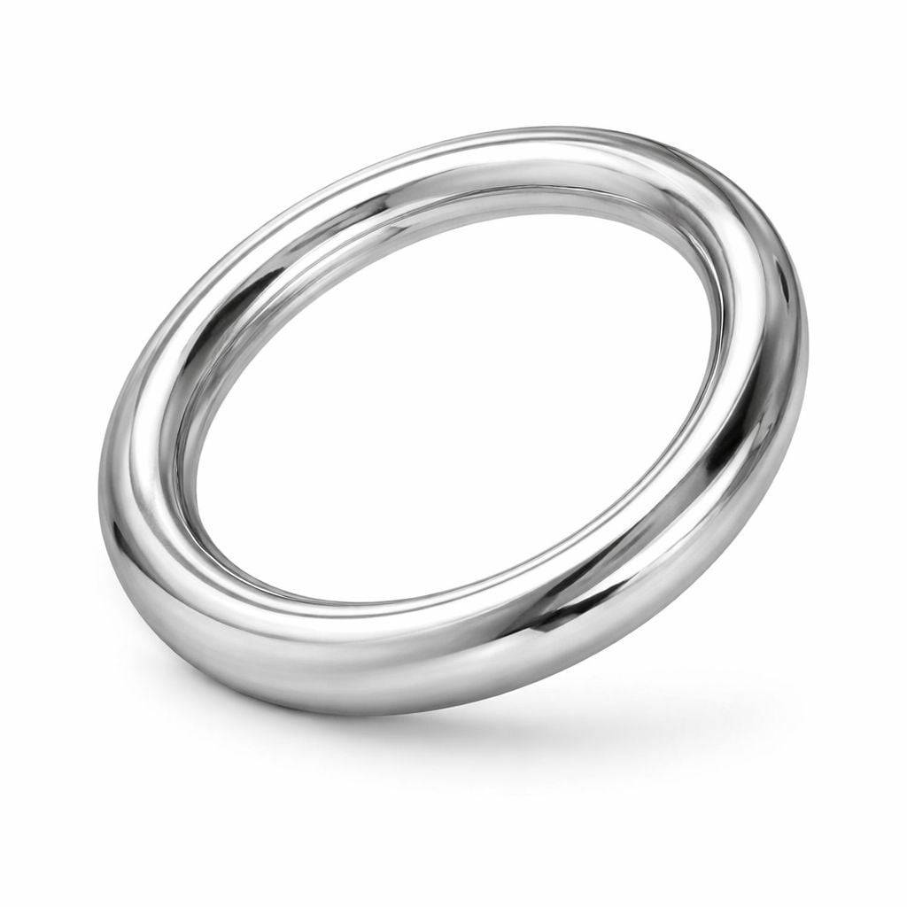 Slave4master Alpha-10 Cock Ring 40 mm, stainless steel cock ring, thickness 10 mm