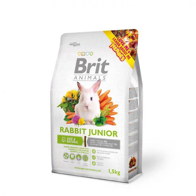 Brit Animals Kanin Junior (300 g)