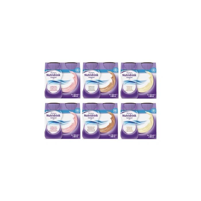 Nutridrink Compact Mix - 6 x 4 x 125 ml