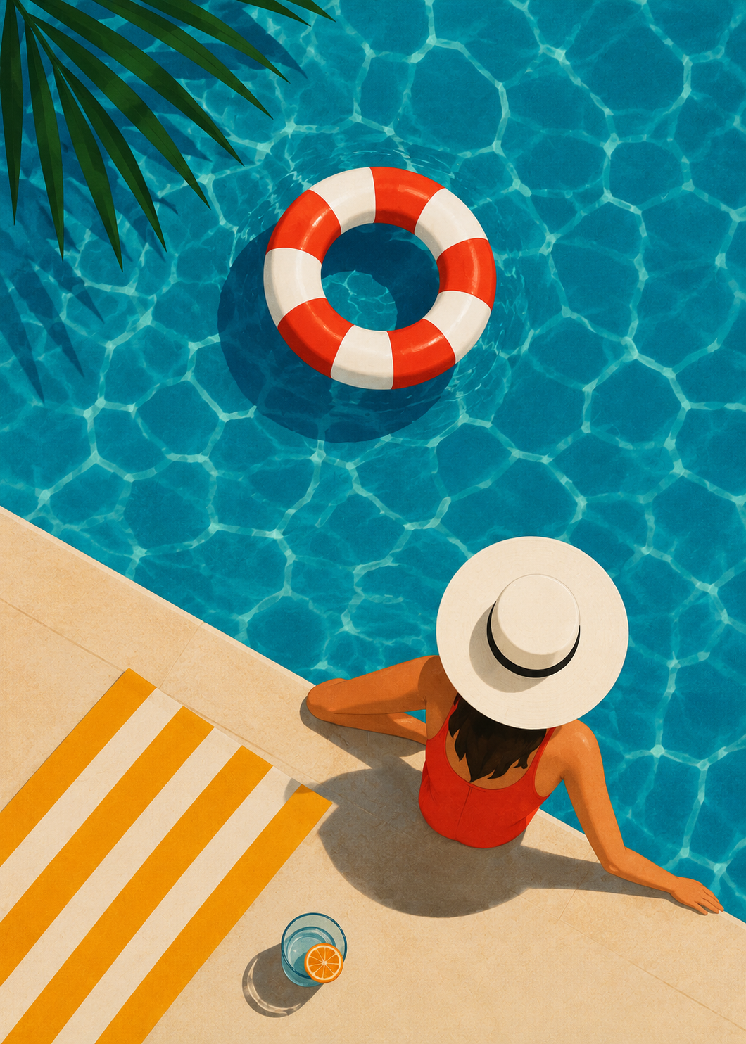 Deep End Canvas - 50x70
