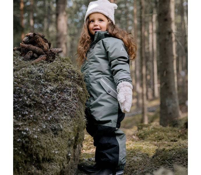Hamra MR vinteroverall, FALL GREEN, Barn, 128