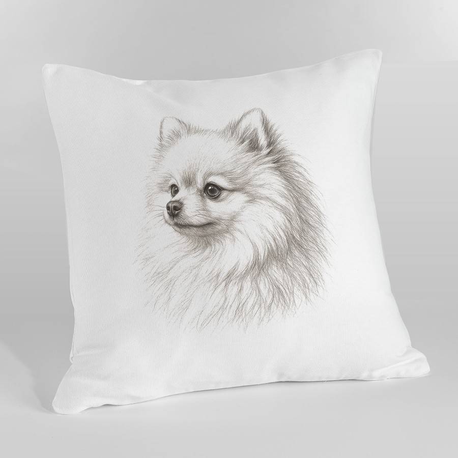Pomeranian Prydnadskudde