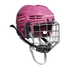 IMS 5.0 Combo II hockeyhjälm, Rosa, Junior, M
