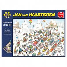 Jan Van Haasteren Pussel Its all going downhill 2000 Bitar