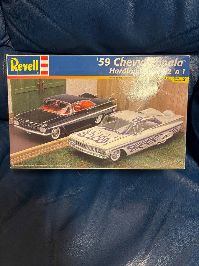 Revell '59 Chevy Impala Hardtop Custom 2-i-1 Modellbil