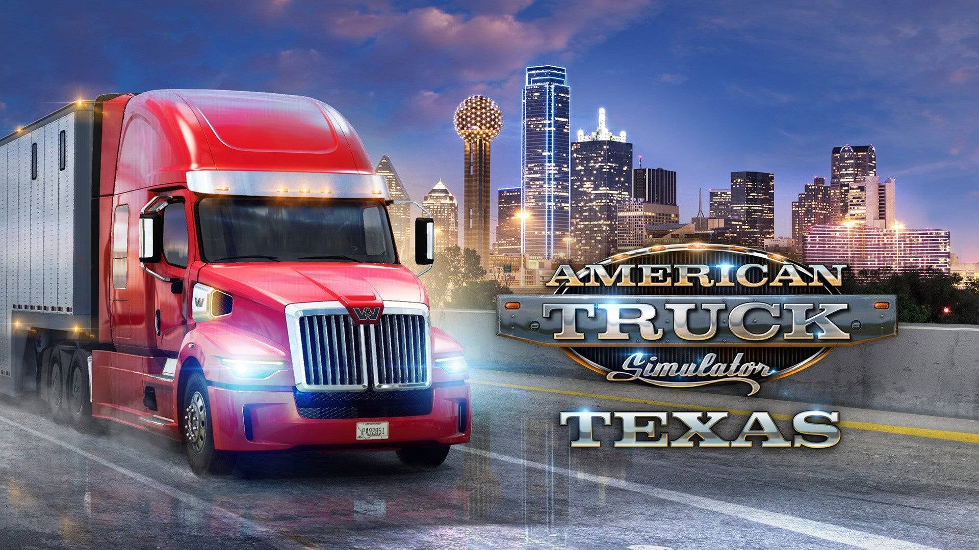American Truck Simulator - Texas DLC Steam (Steam / PC) – Region free