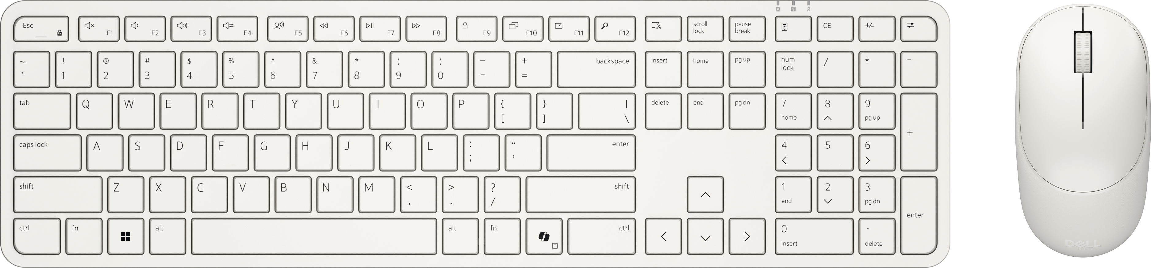 DELL Pro 5 KM526 Tastatur Plunger key switch Trådløs Nordisk --> På fjernlager, levevering hos dig 14-09-2026