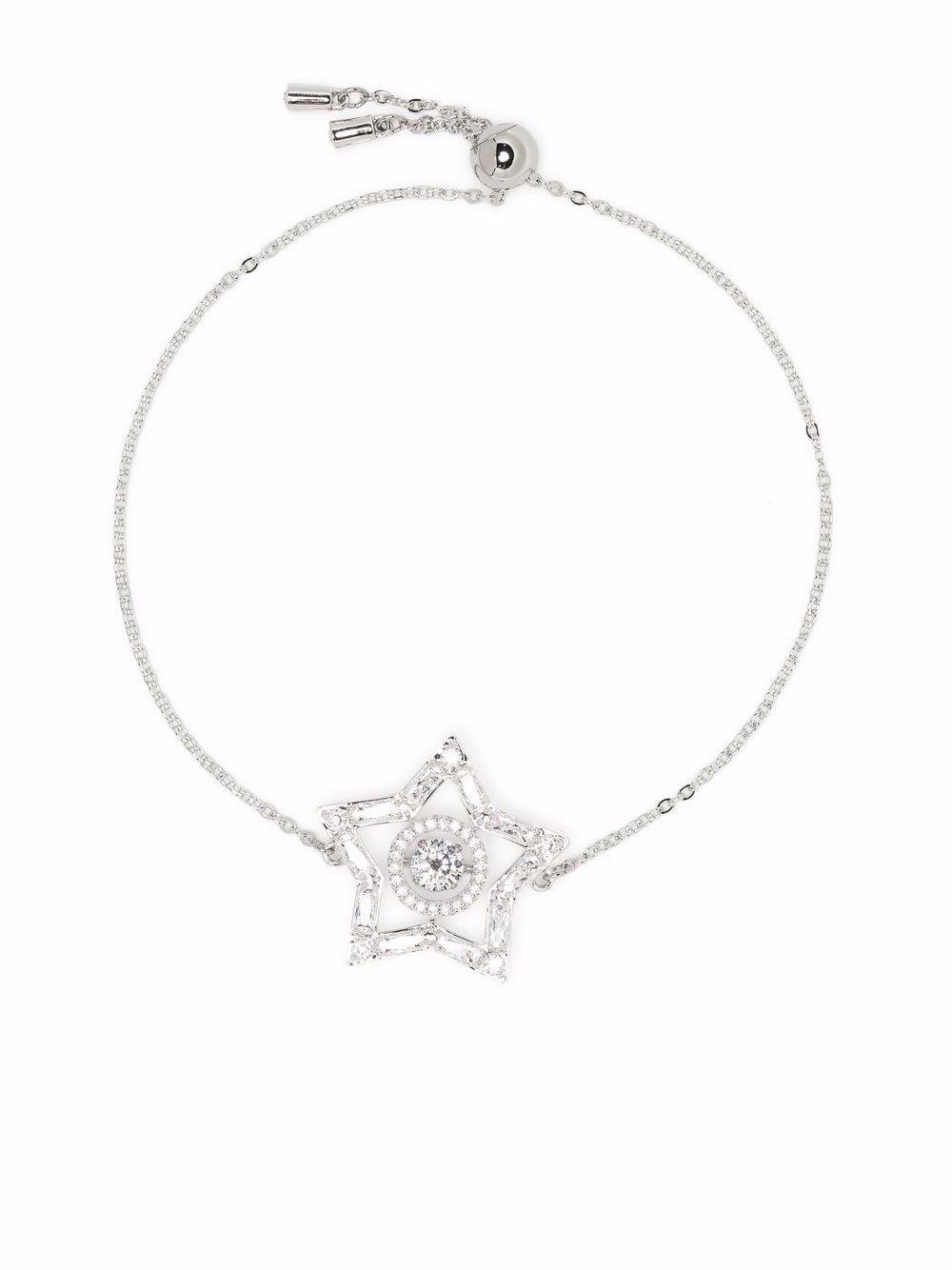 Swarovski - Stella armband med Swarovski-kristaller - dam - swarovski crystal/metall - one size - Silverfärgad