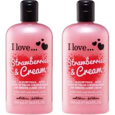 2st I Love Strawberries & Milkshakes Bubble Bath & Shower Créme - 500 ml