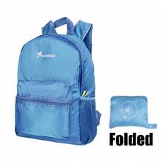 15 L Foldable Backpack, Ultralight Waterproof Daypack For Folding, Small Hiking Backpack For Men And Women, Walking Rucksack Daypack, Hiking Foldable - Blue
