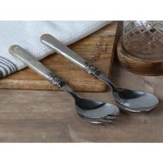 Chic Antique Salad Server Antique Champagne Set of 2