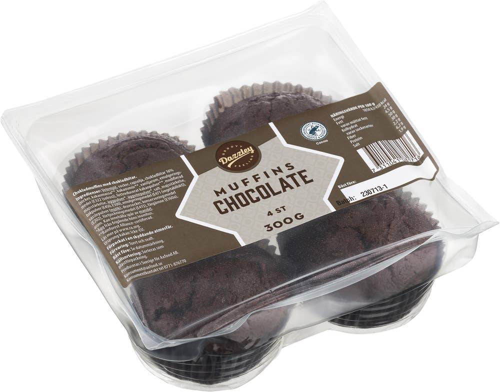 Muffins Chocolate 4-p