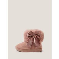 Monsoon Monsoon Baby Bow Faux Fur Boots