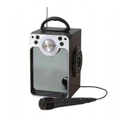 Disco Karaoke Maskine Musik højtaler og lys 30135