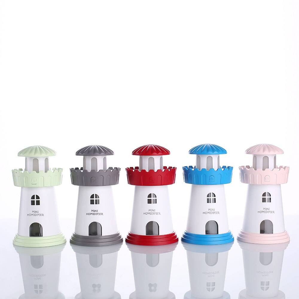 Luftfuktare Fyrtorn 150ml - Svart