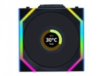 (ComputerSalg) Lian Li UNI FAN SL Wireless LCD - Lådfläkt - 120 mm - svart