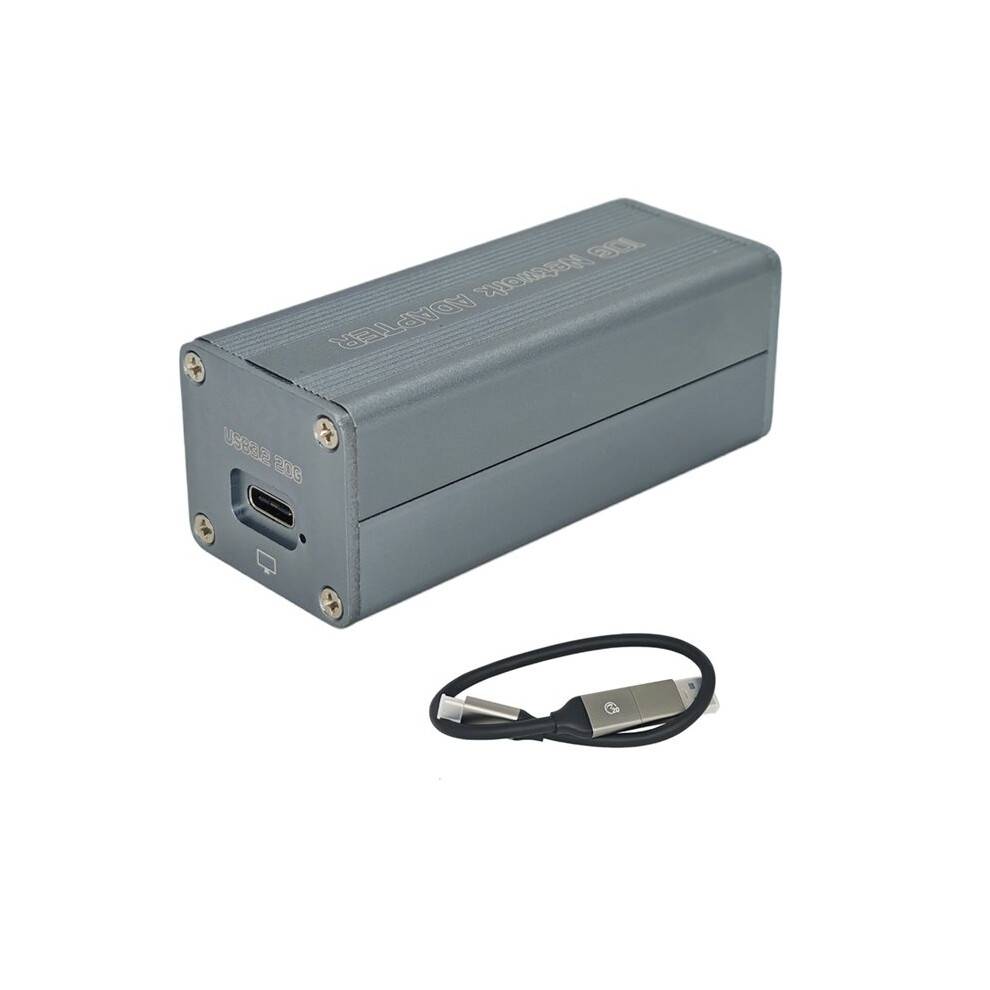 10G Network Card External 10 Gigabit Ethernet Card USB3.2 Ethernet Network RJ45 Adapter -Compatible USB-C
