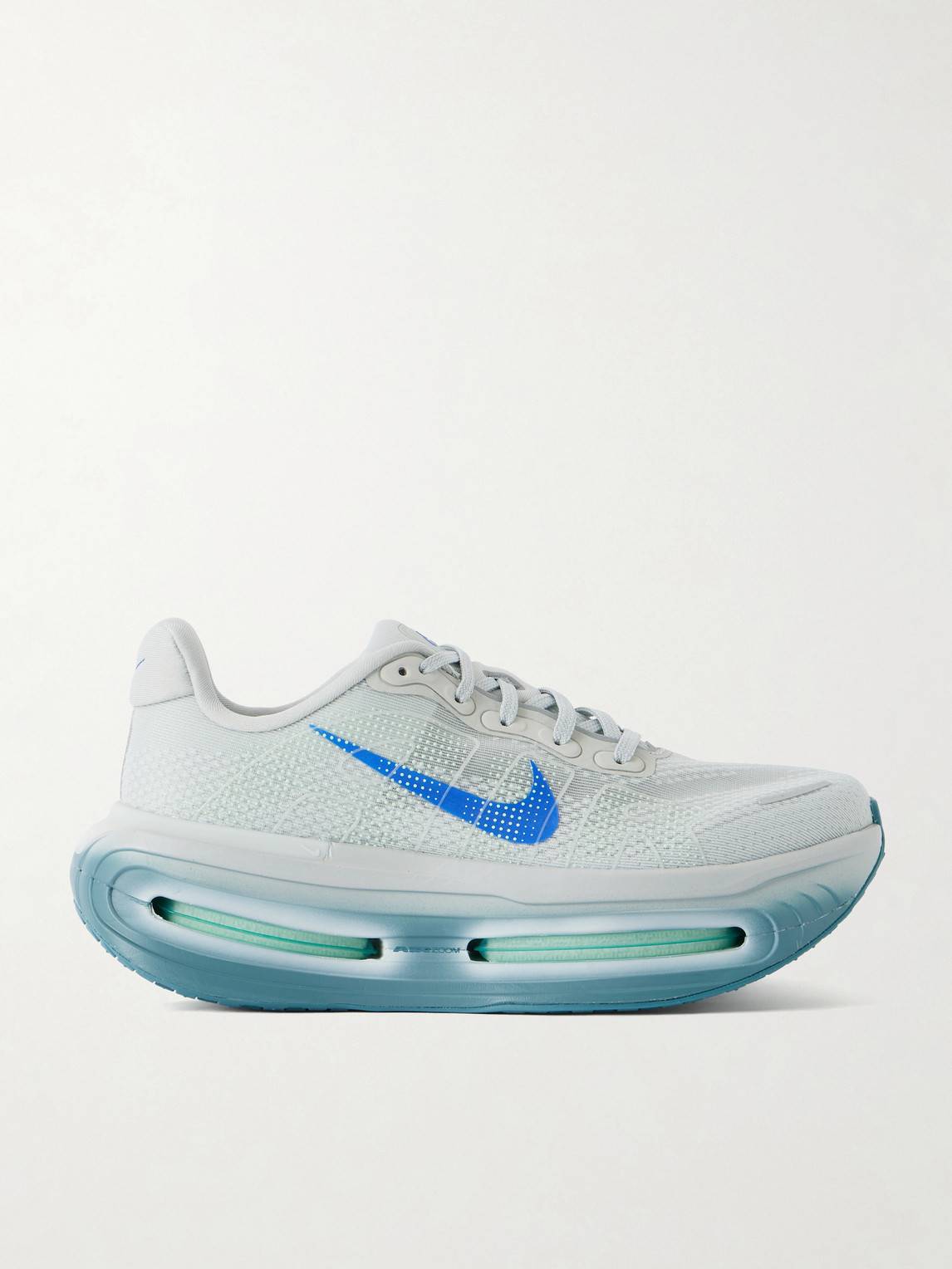 NIKE RUNNING - Vomero Premium Rubber-Trimmed Mesh Running Sneakers - Men - Blue - US Men's 7