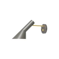 AJ Væglampe, Brass/warm Grey