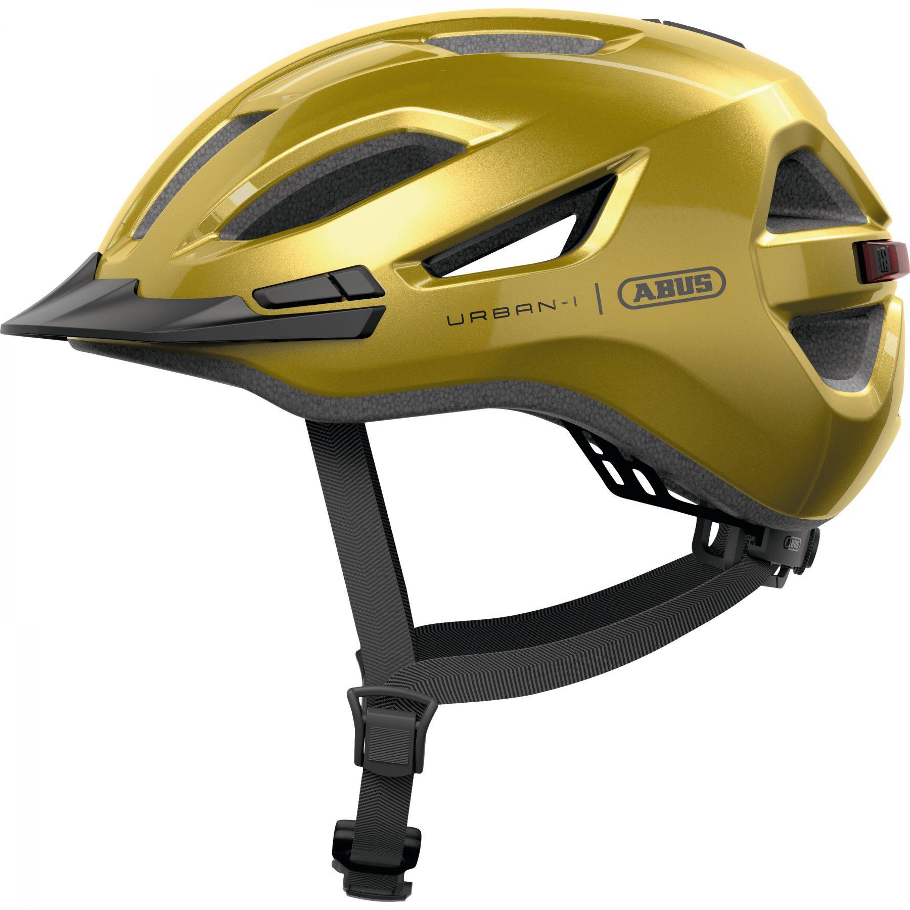 ABUS Urban-I 4.0, Cykelhjälm, Gul