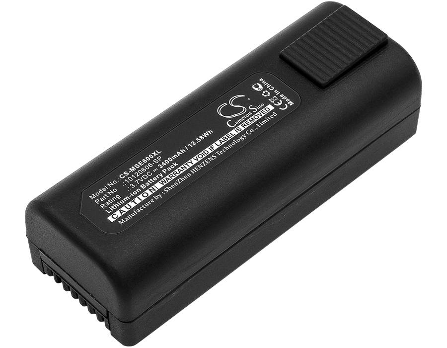 Batteri for MSA E6000 TIC 10120606-SP 3.7 V 3400 mAh Li-ion