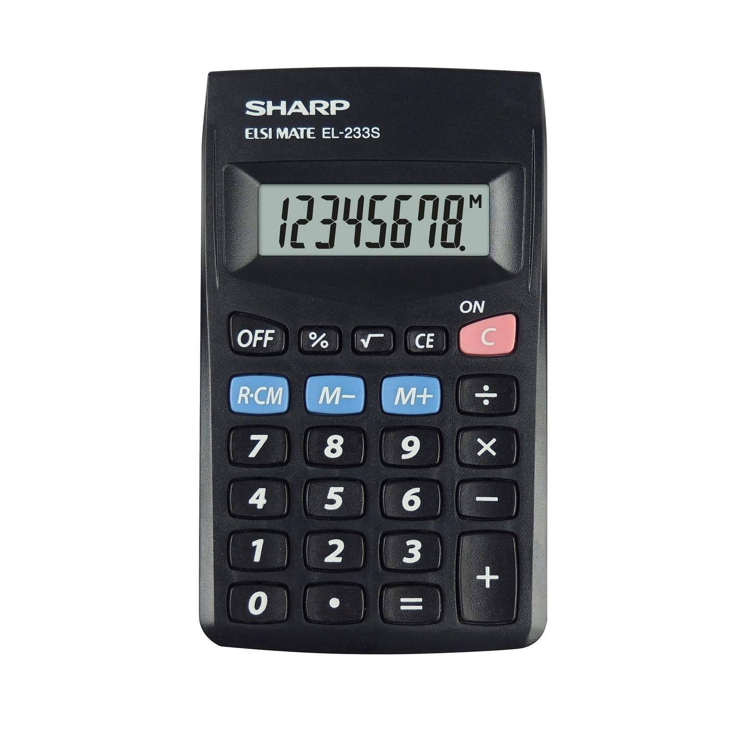 SHARP Kalkylator EL233SBBK