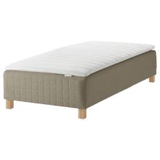 IKEA - SKÅRER boxmadras med topmadras, medium/Tuddal, 90x200 cm