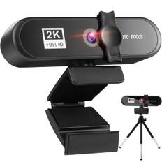 2K webcam med Autofocus & smart tripod. 2592x1944. 5MP.