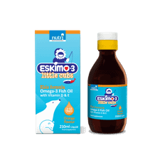 Eskimo Healthy Kids Omega-3, 6 &9 Complex+ Vitamin D- Orange, 210ml