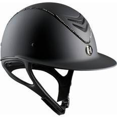 One K MIPS Avancé Lux Ridehjelm – Mat Top / Sort Swarovski Pipe - Mat Sort (0)