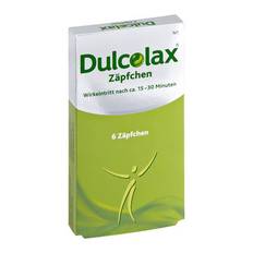 DULCOLAX 10 mg Zäpfchen - 6 St