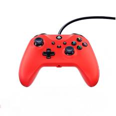 Trådløs spilcontroller til Xbox One/One S/X/Series X/S/PC Windows 10 og nyere (rød)