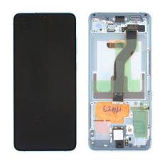 Samsung Galaxy S20 Plus 5G LCD Skærm Original - Cloud Blue