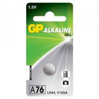 GP LR44 A76 V13GA Alkaline knappcellsbatteri