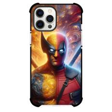 Deadpool & Wolverine Case For iPhone Samsung Galaxy Pixel OnePlus Vivo Xiaomi Asus Sony Motorola Nokia - Deadpool & Wolverine Half Body Side Art